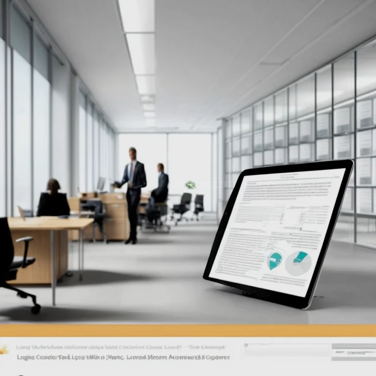 契約書を見直す専門家のイメージ