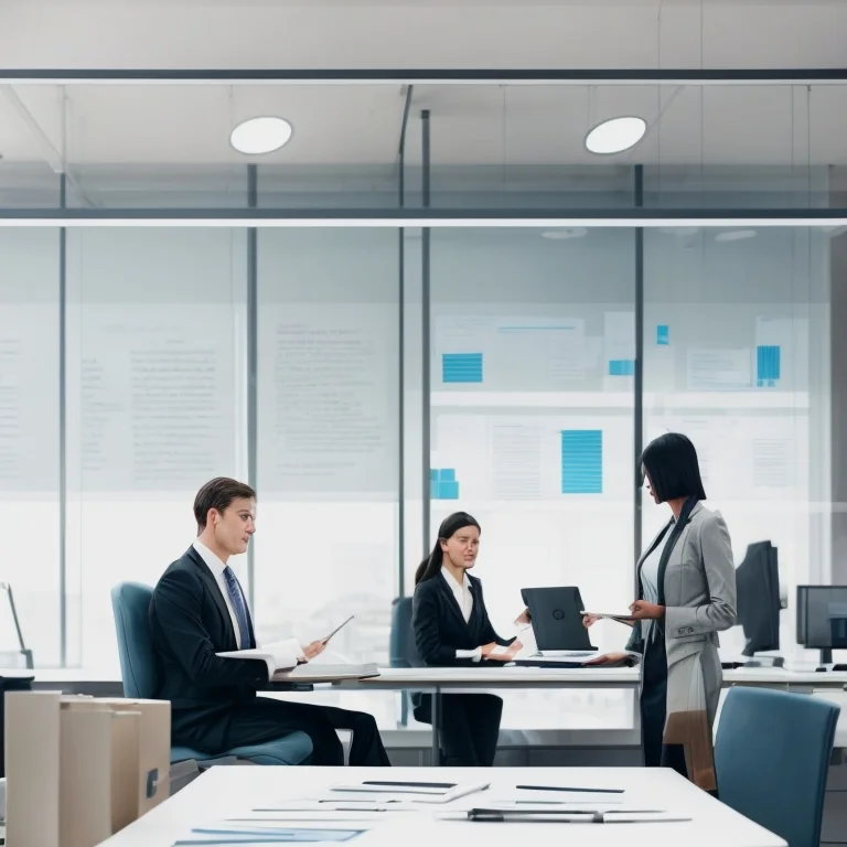 法律コンサルティングとビジネス支援の象徴的なイメージ